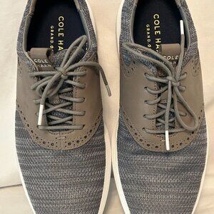 Cole Haan men’s grand o.s. knit wing-tip sneakers